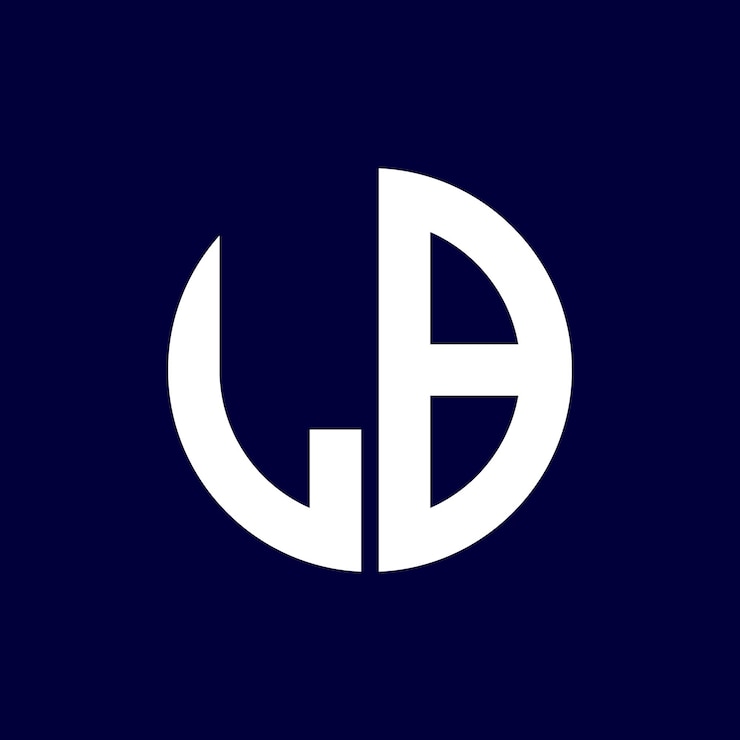 Vector diseño de logotipo de letra moderna