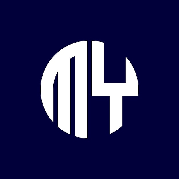 Diseño de logotipo de letra moderna