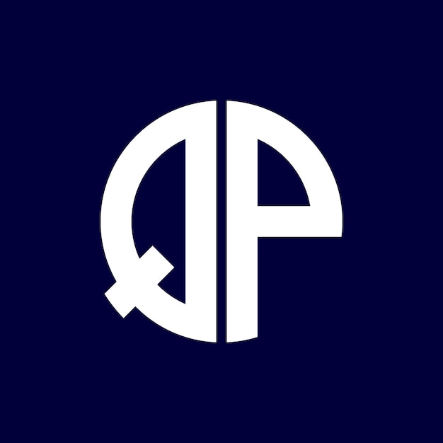 Diseño de logotipo de letra moderna