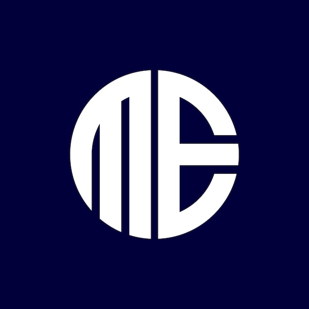 Diseño de logotipo de letra moderna