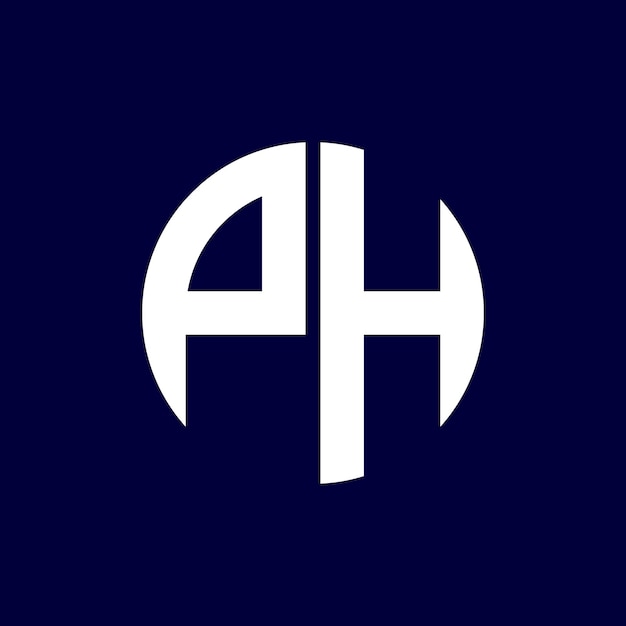 Diseño de logotipo de letra moderna