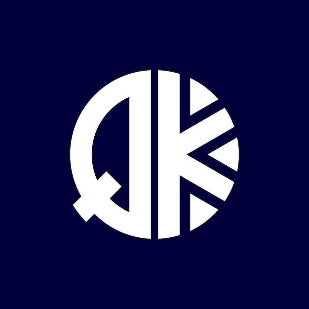 Diseño de logotipo de letra moderna
