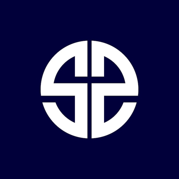 Diseño de logotipo de letra moderna