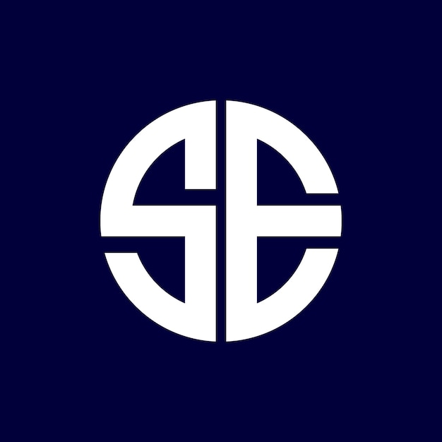 Diseño de logotipo de letra moderna