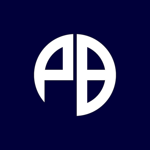 Diseño de logotipo de letra moderna