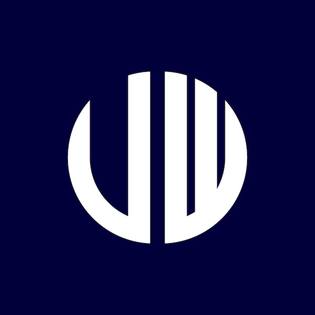 Diseño de logotipo de letra moderna