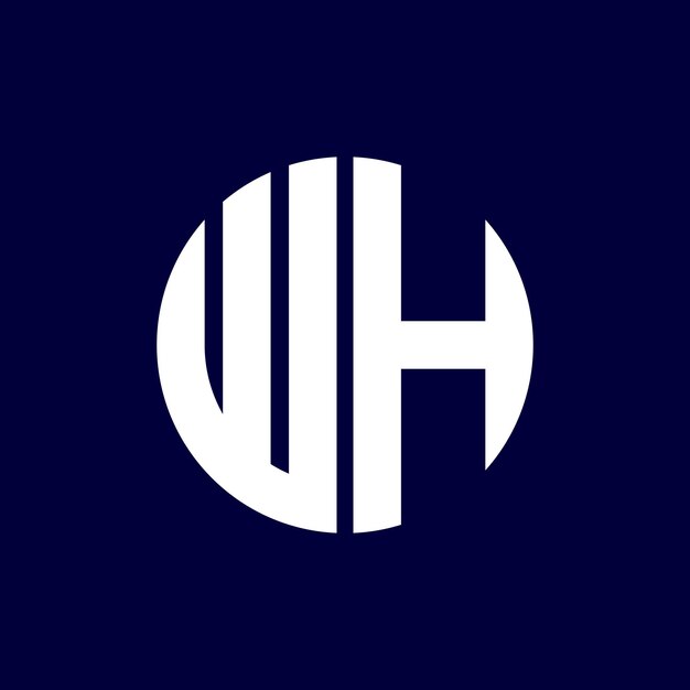 Diseño de logotipo de letra moderna
