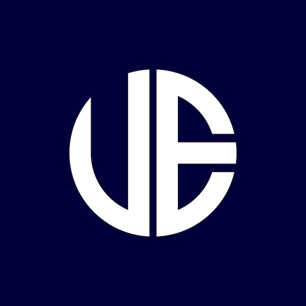 Diseño de logotipo de letra moderna
