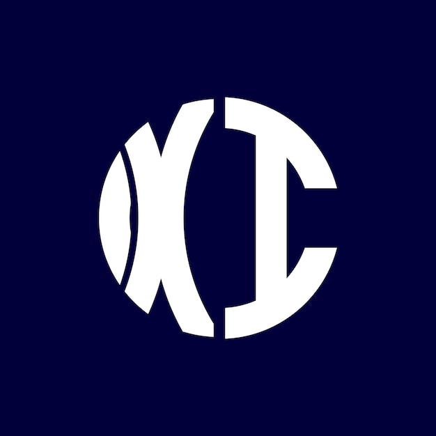 Diseño de logotipo de letra moderna