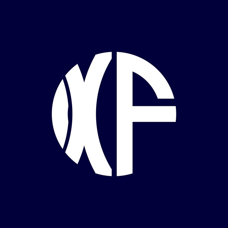 Vector diseño de logotipo de letra moderna