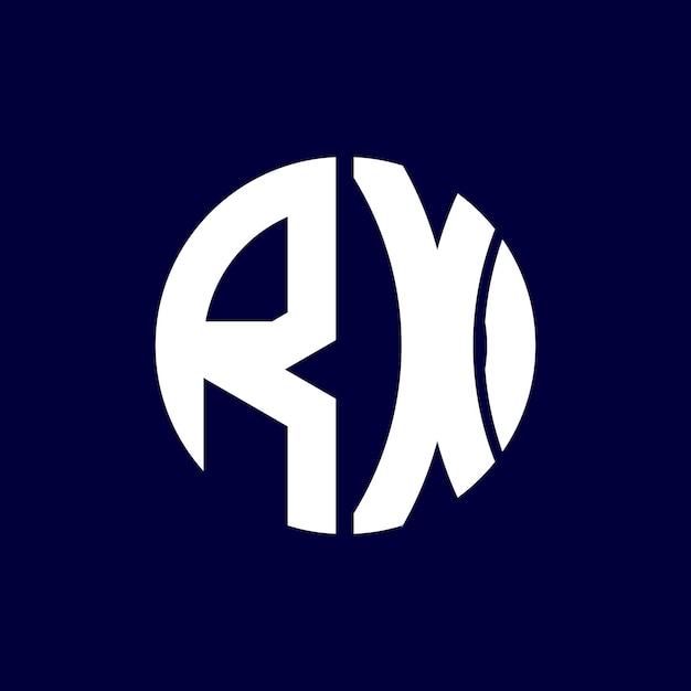 Diseño de logotipo de letra moderna