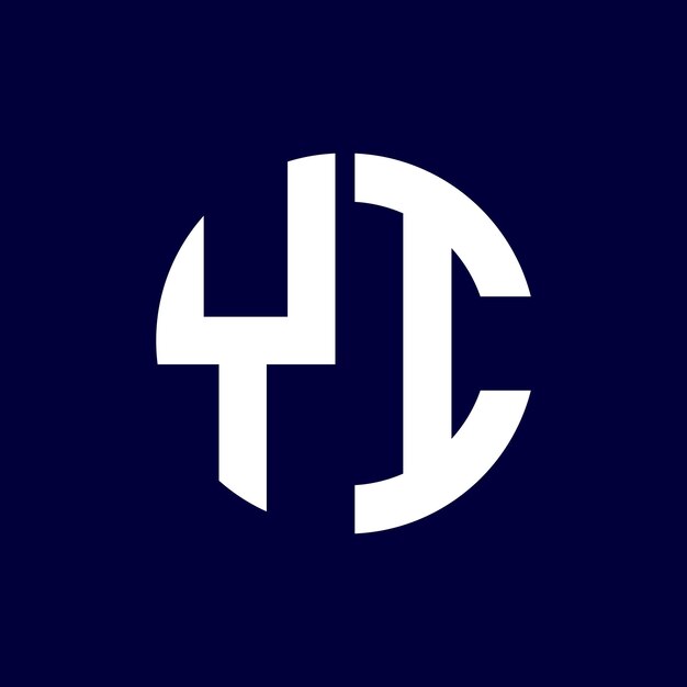 Diseño de logotipo de letra moderna