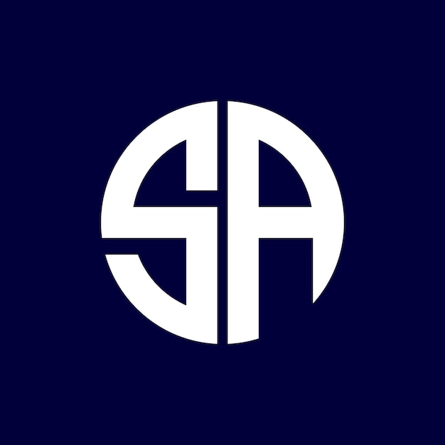 Diseño de logotipo de letra moderna