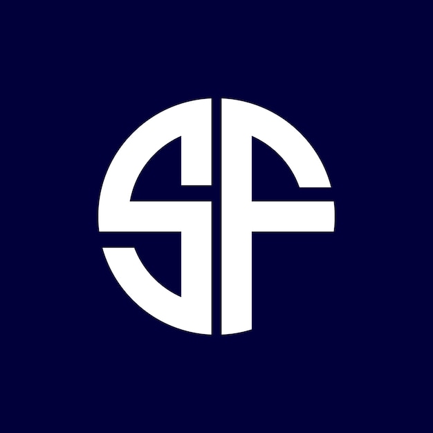 Diseño de logotipo de letra moderna