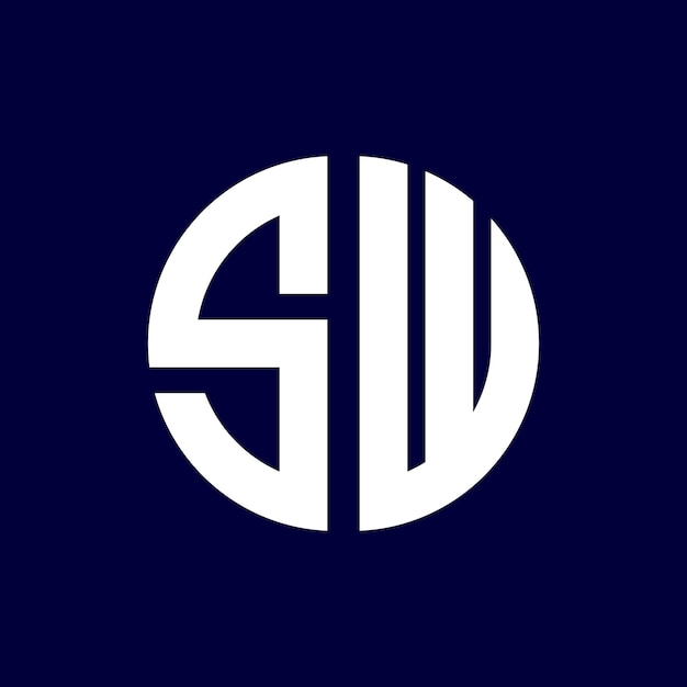 Diseño de logotipo de letra moderna