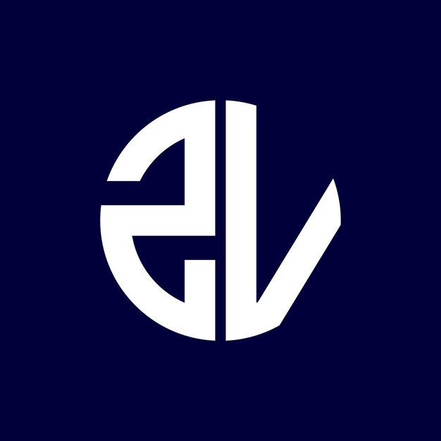 Diseño de logotipo de letra moderna