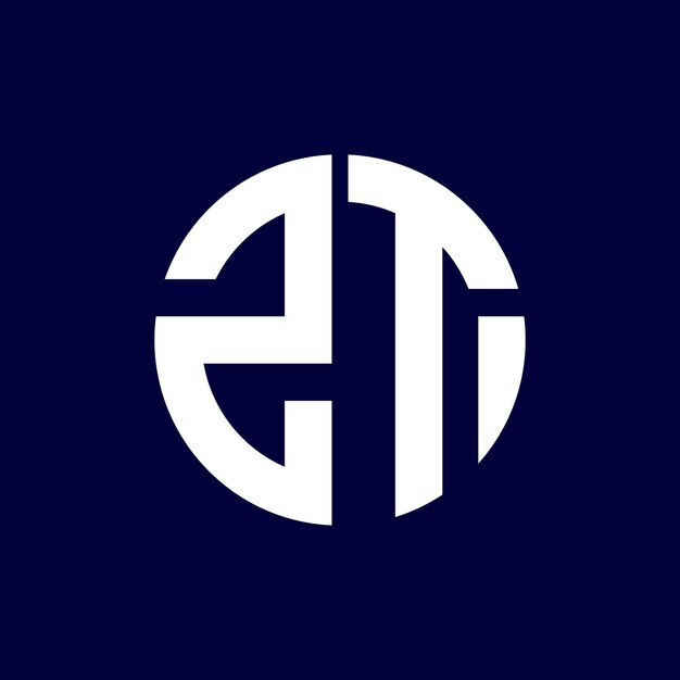 Diseño de logotipo de letra moderna