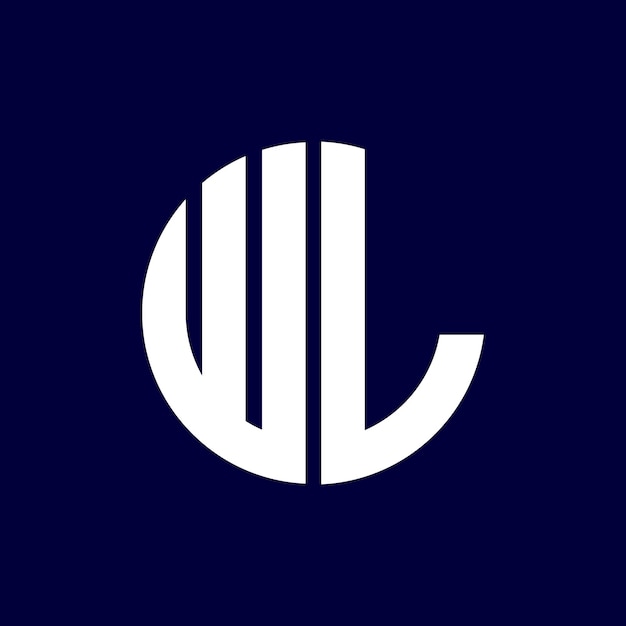 Diseño de logotipo de letra moderna
