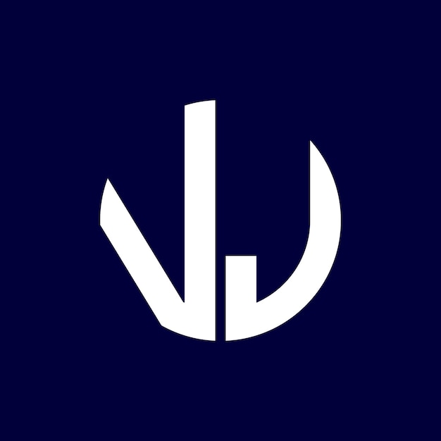 Diseño de logotipo de letra moderna