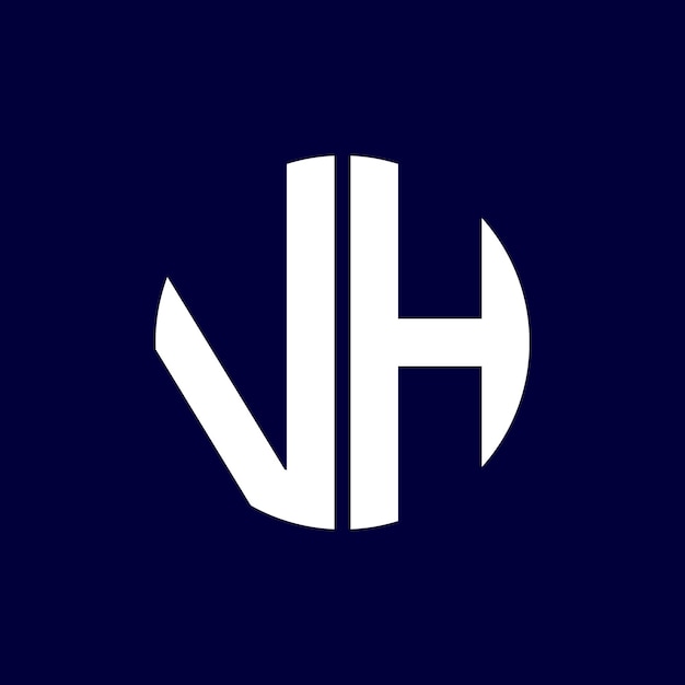 Diseño de logotipo de letra moderna