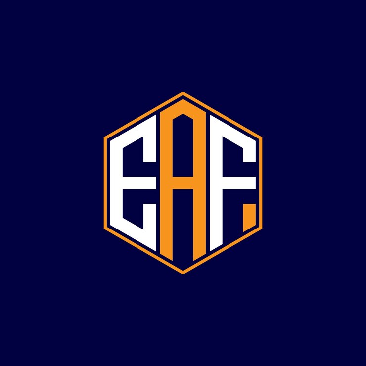 Vector diseño de logotipo de letra moderna