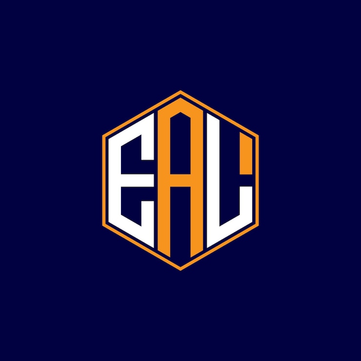Vector diseño de logotipo de letra moderna
