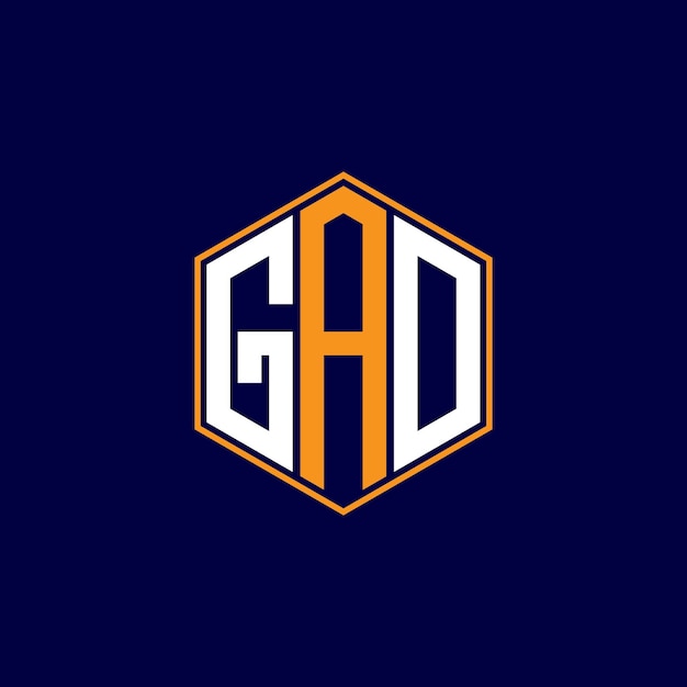 Diseño de logotipo de letra moderna