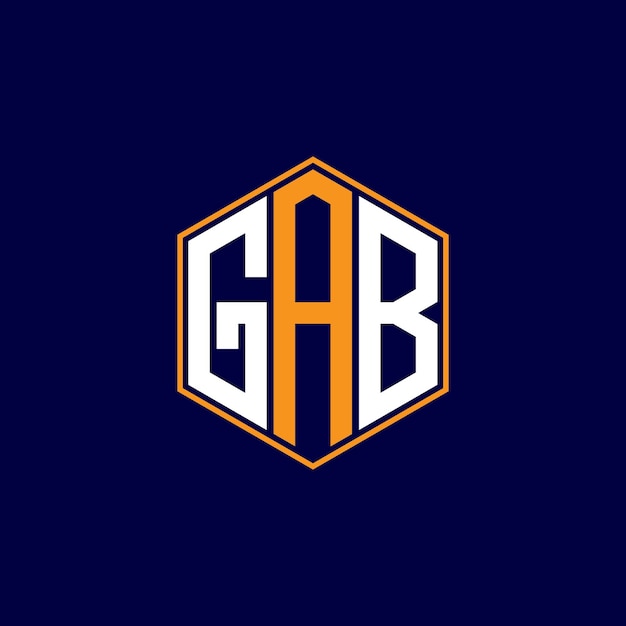 Diseño de logotipo de letra moderna