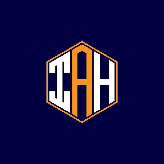 Diseño de logotipo de letra moderna