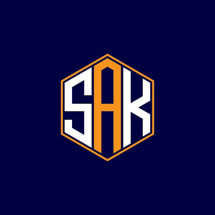 Vector diseño de logotipo de letra moderna