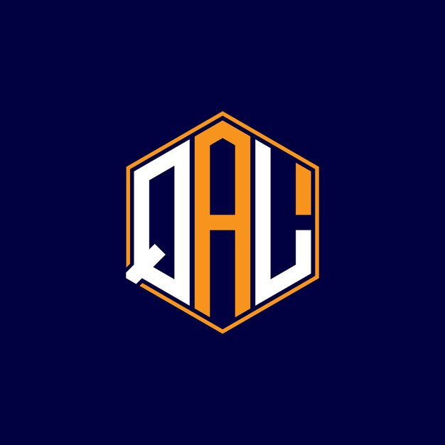 Diseño de logotipo de letra moderna