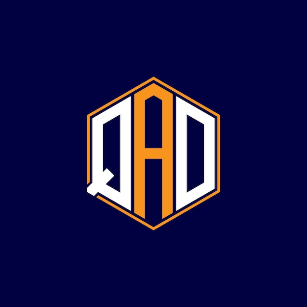Diseño de logotipo de letra moderna
