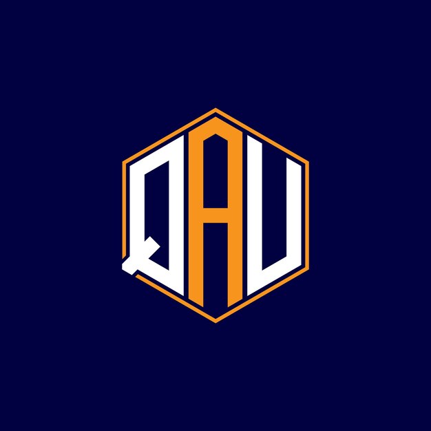 Diseño de logotipo de letra moderna