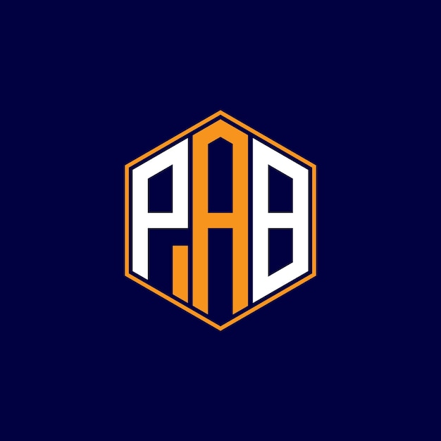Diseño de logotipo de letra moderna
