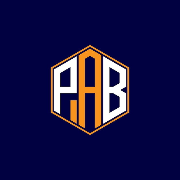Diseño de logotipo de letra moderna