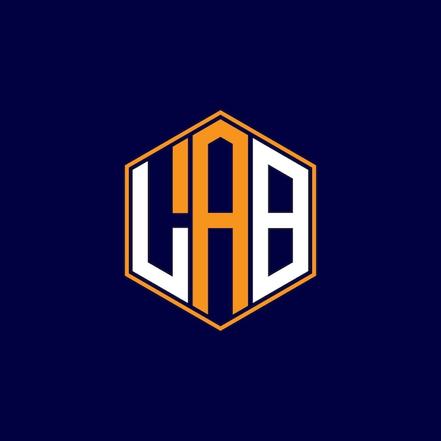 Diseño de logotipo de letra moderna