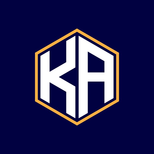 Diseño de logotipo de letra moderna