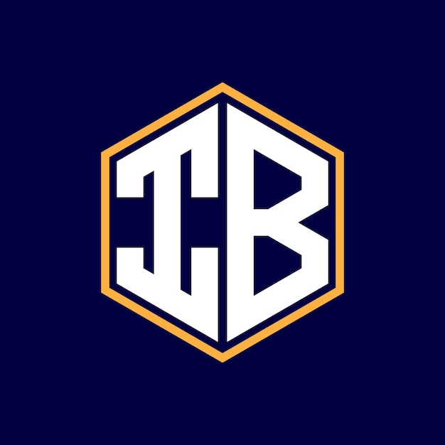 Diseño de logotipo de letra moderna