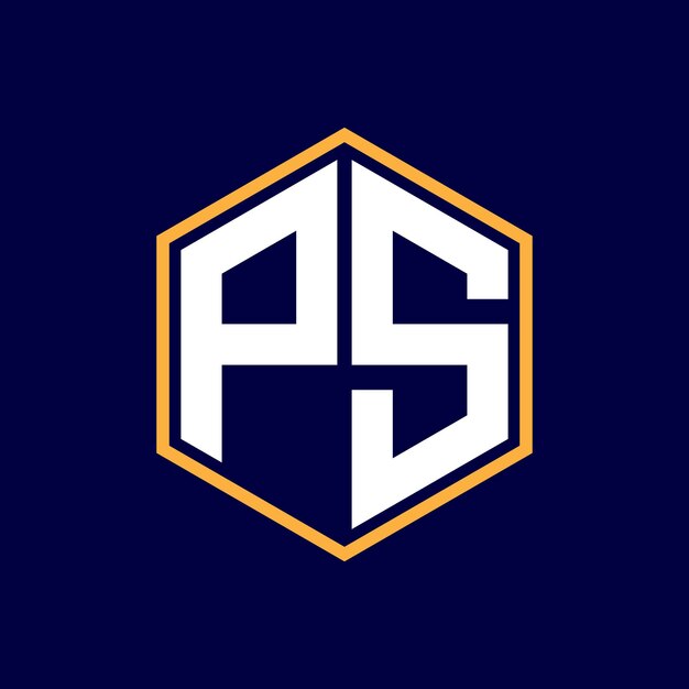Diseño de logotipo de letra moderna
