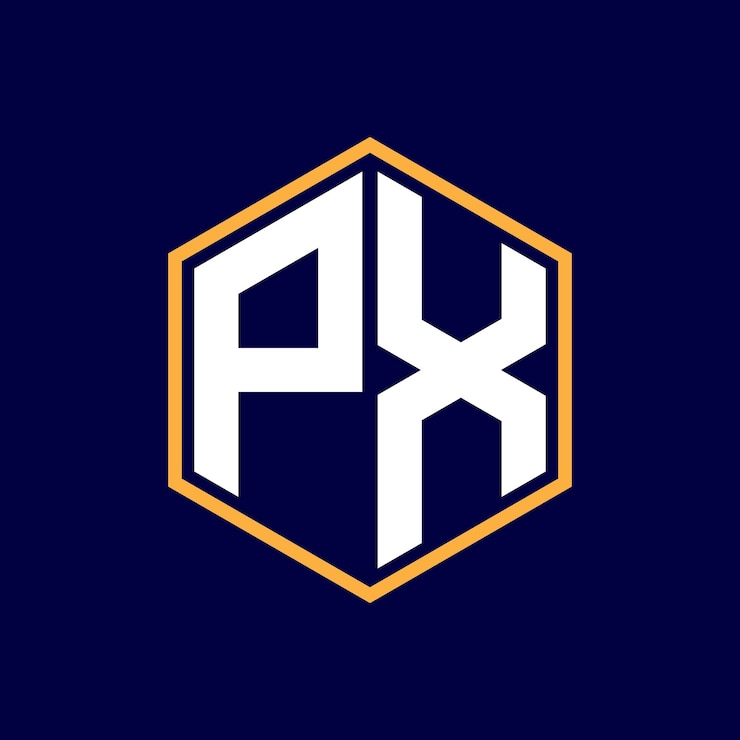 Vector diseño de logotipo de letra moderna