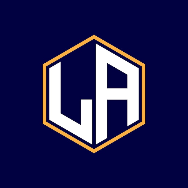Diseño de logotipo de letra moderna