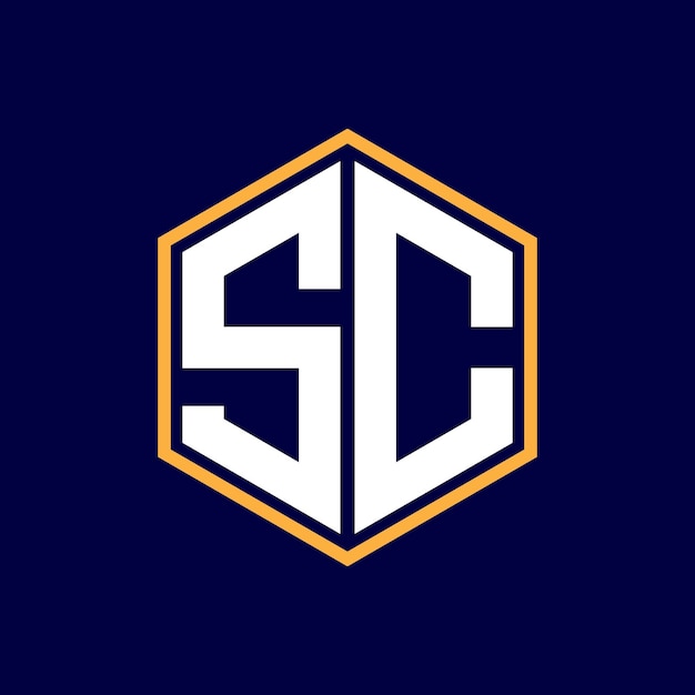 Diseño de logotipo de letra moderna