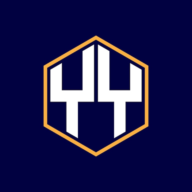 Diseño de logotipo de letra moderna