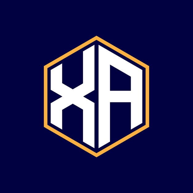 Diseño de logotipo de letra moderna