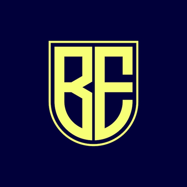 Diseño de logotipo de letra moderna