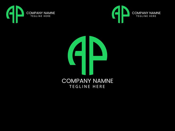 Vector un diseño de logotipo de letra moderno