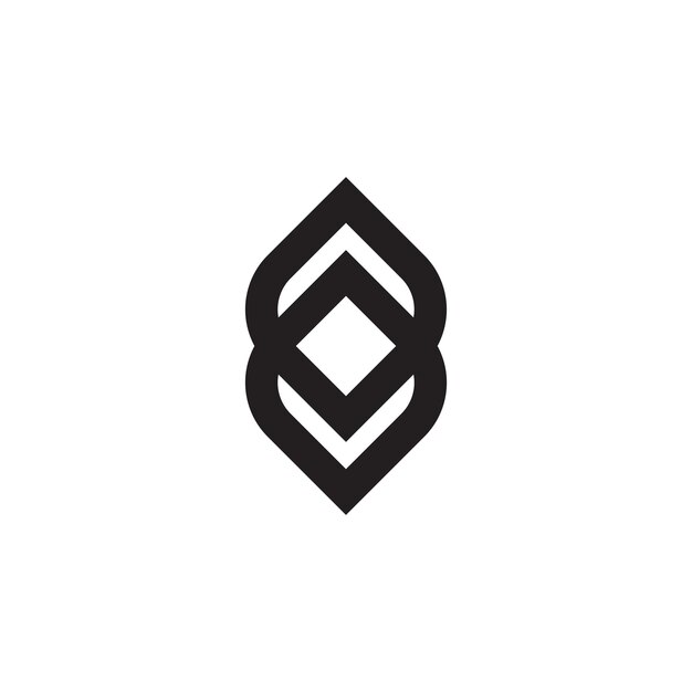 Diseño del logotipo de la letra monograma AV de VA