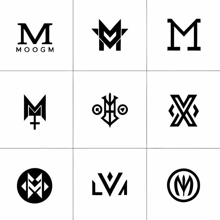 Diseño del logotipo de la letra monograma