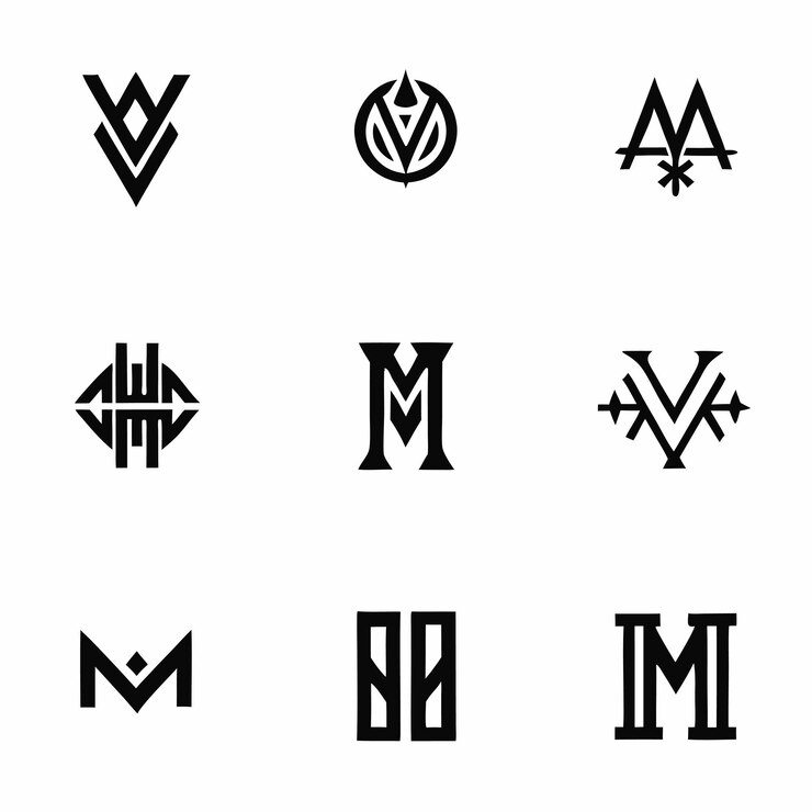 Diseño del logotipo de la letra monograma