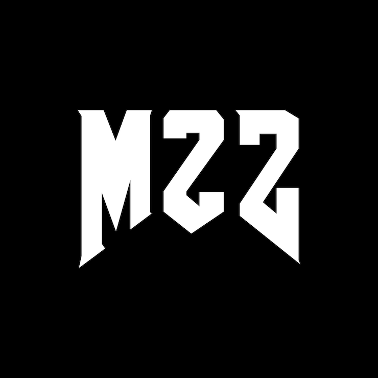 Vector diseño de logotipo de letra mz para una empresa de tecnología diseño del logotipo mz diseño de combinación de colores blanco y negro mz logotipo mz vector mz diseño icono mz mz alfabeto mz tipografía diseño del logotipo